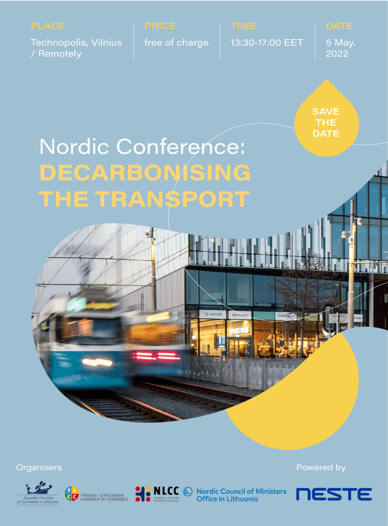 Welcome to the conference “Decarbonizing the Transport”